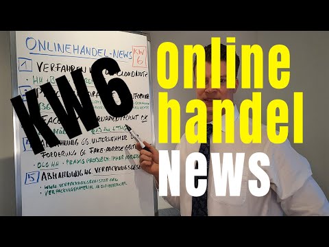 Onlinehandel-News - Top5 - KW 6 | Anwaltskanzlei Mehrmann